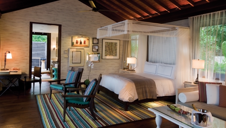 Four Seasons Seychellen - Hotelzimmer
